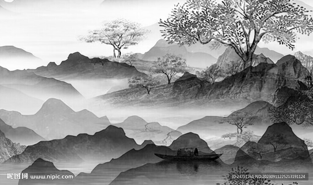 山水 