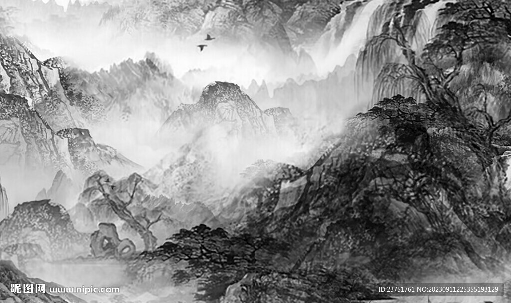 山水 