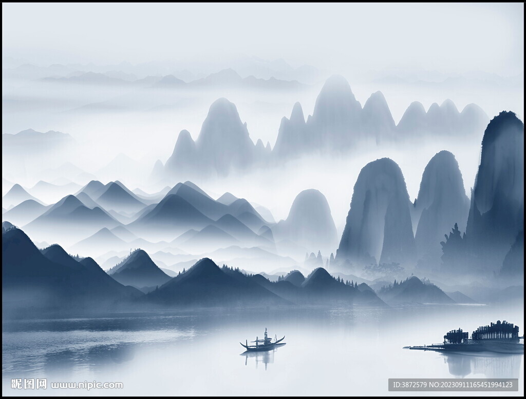 水墨山水