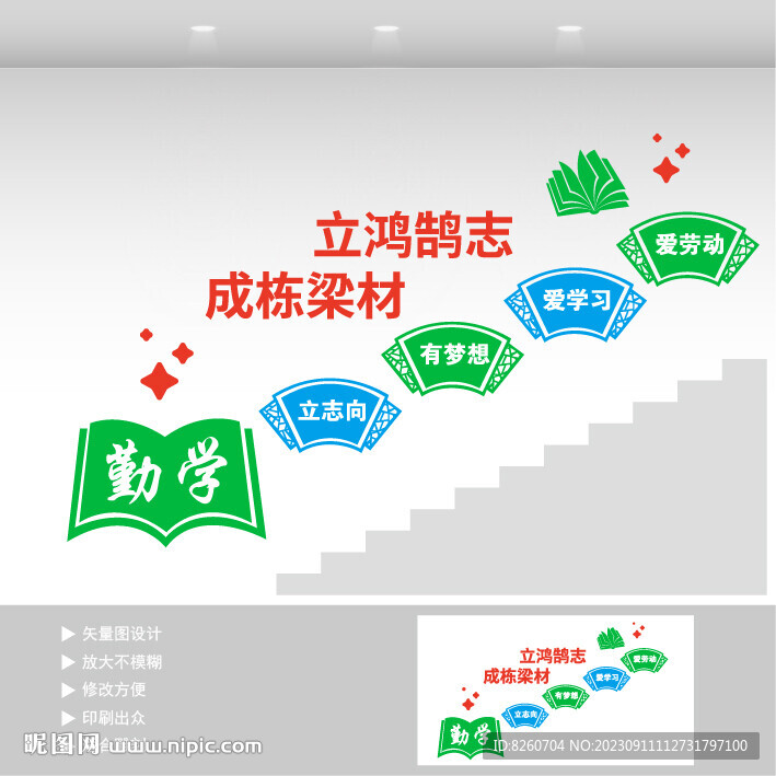 学校楼梯文化 