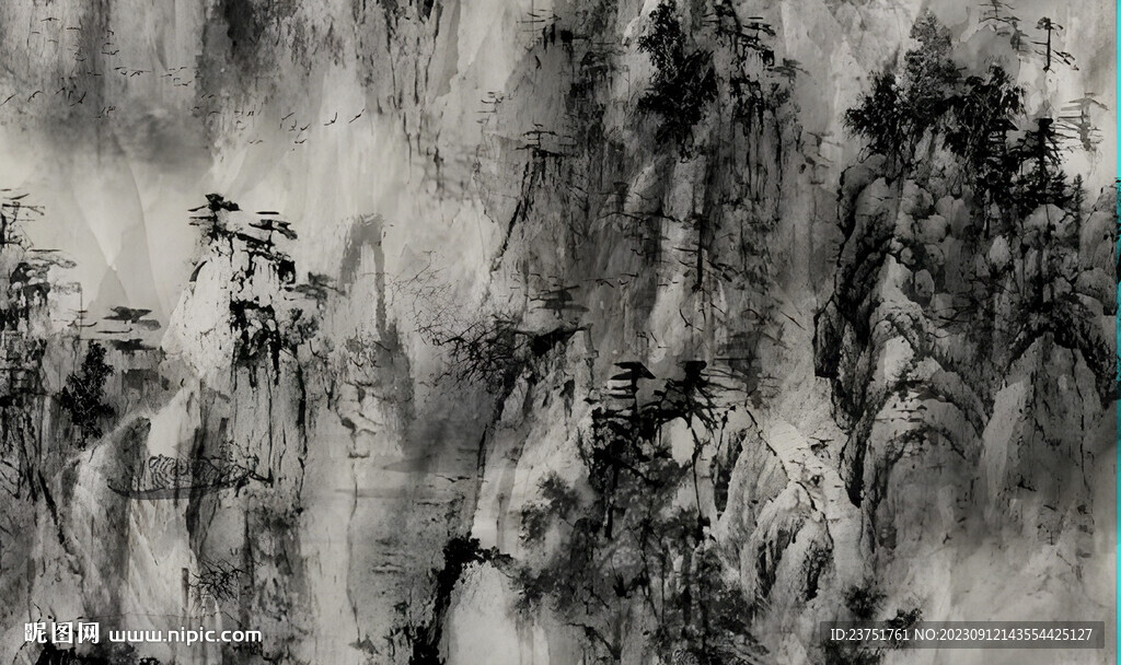 山水画 