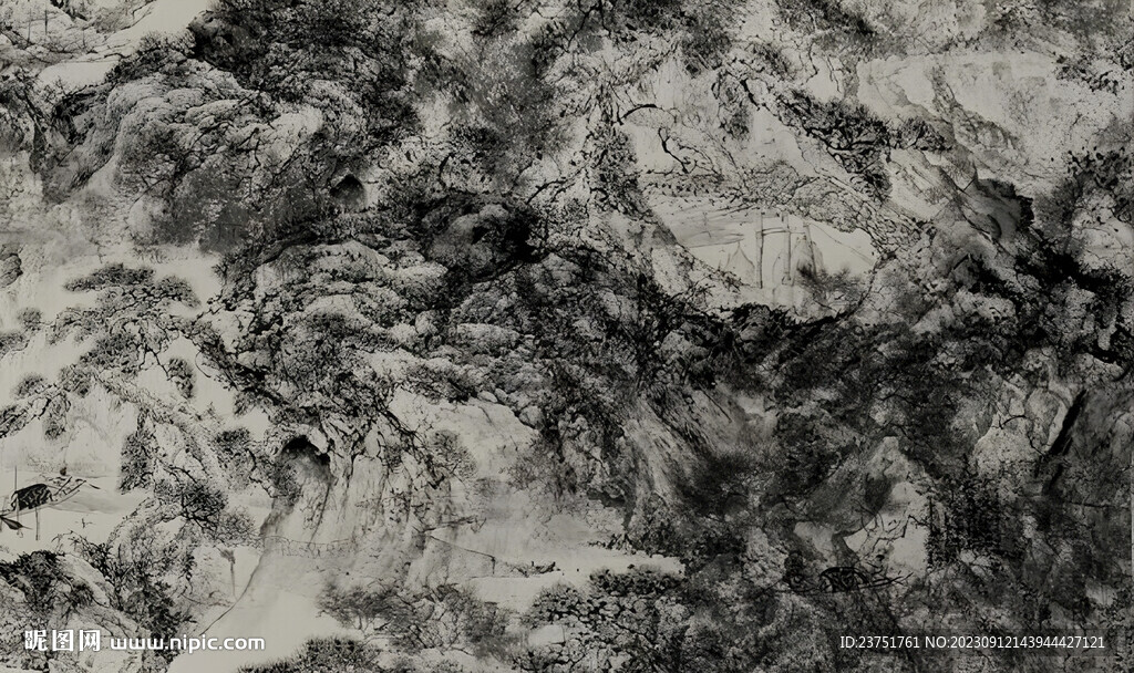 山水画 