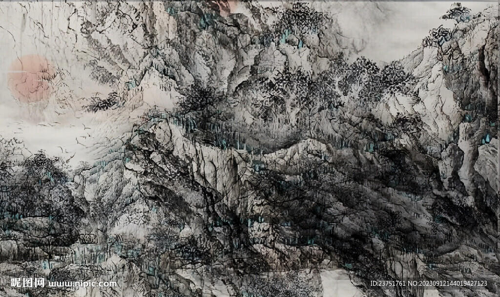 山水画 