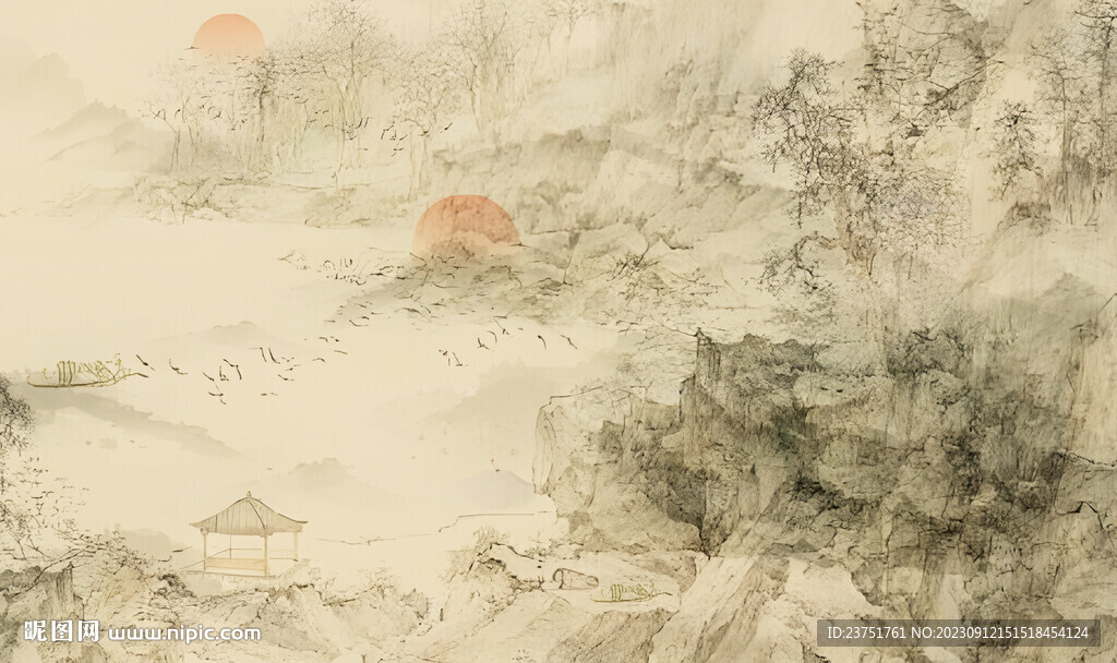 中式山水