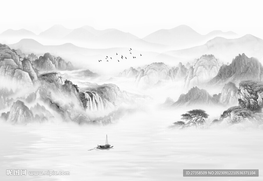 水墨山水