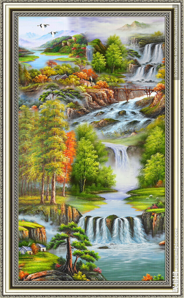 油画风景 