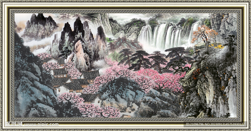 山水 