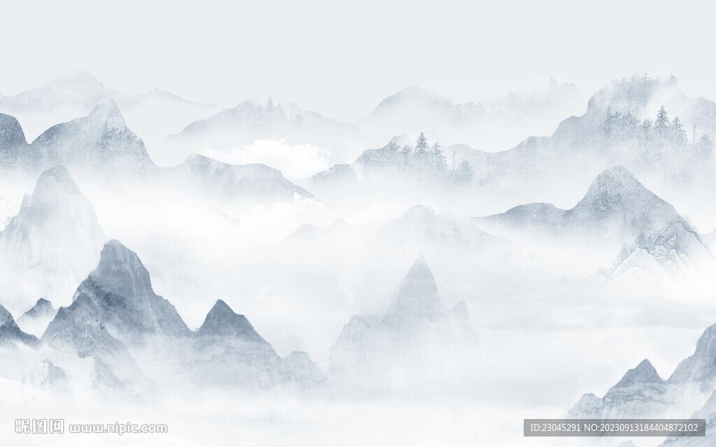 新中式背景墙