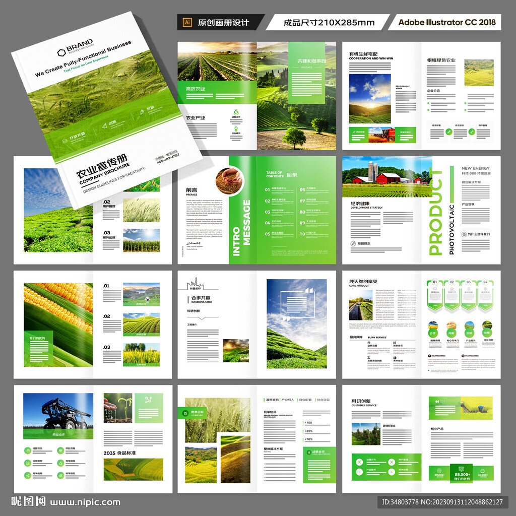 农业宣传册