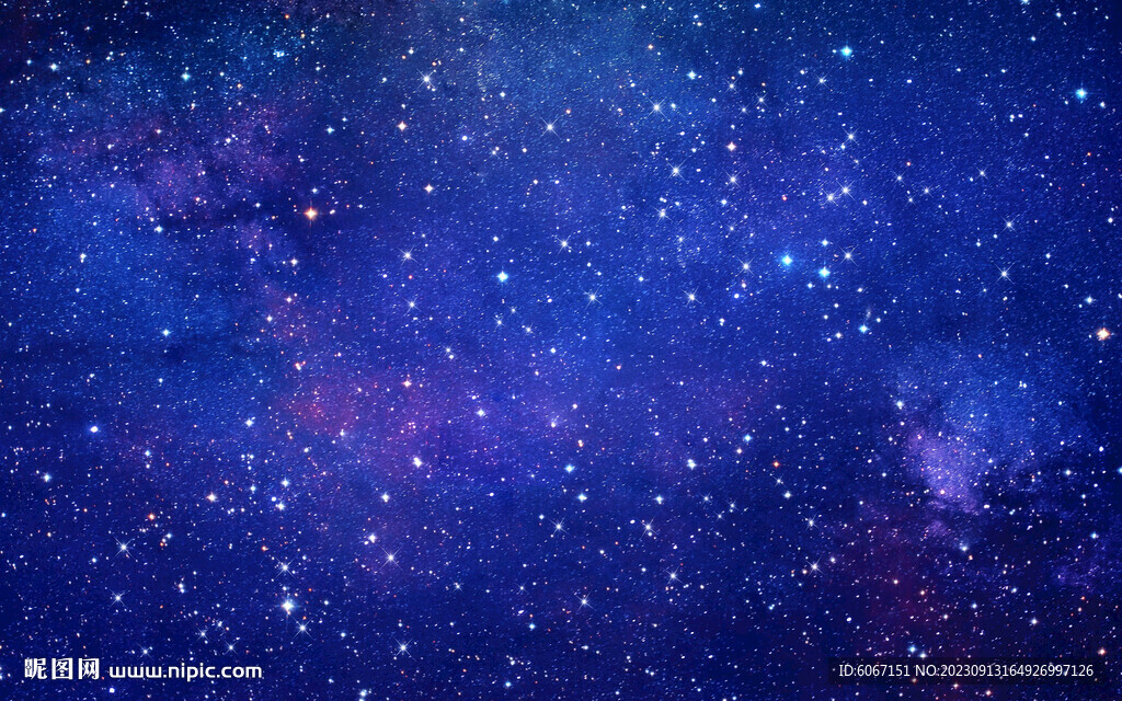 唯美星空背景