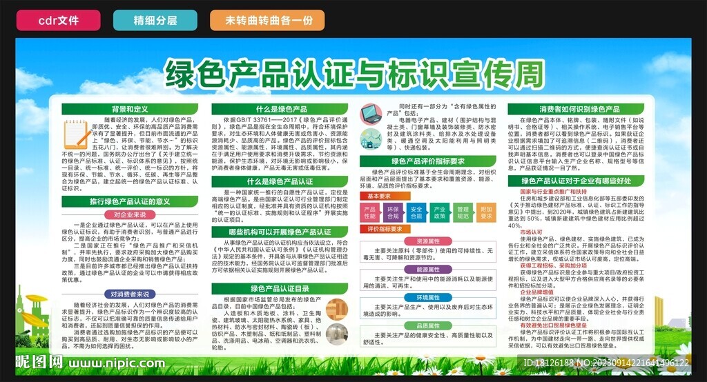 绿色产品认证与标识宣传周