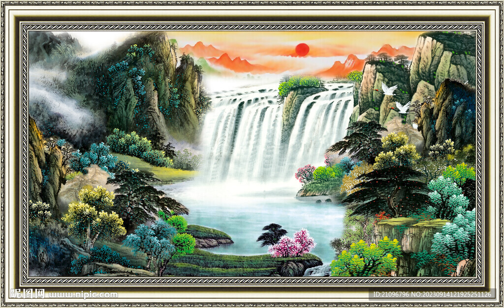 山水画 