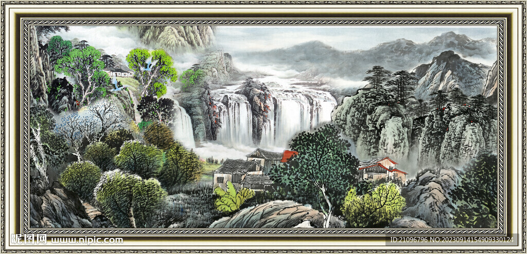 山水画 