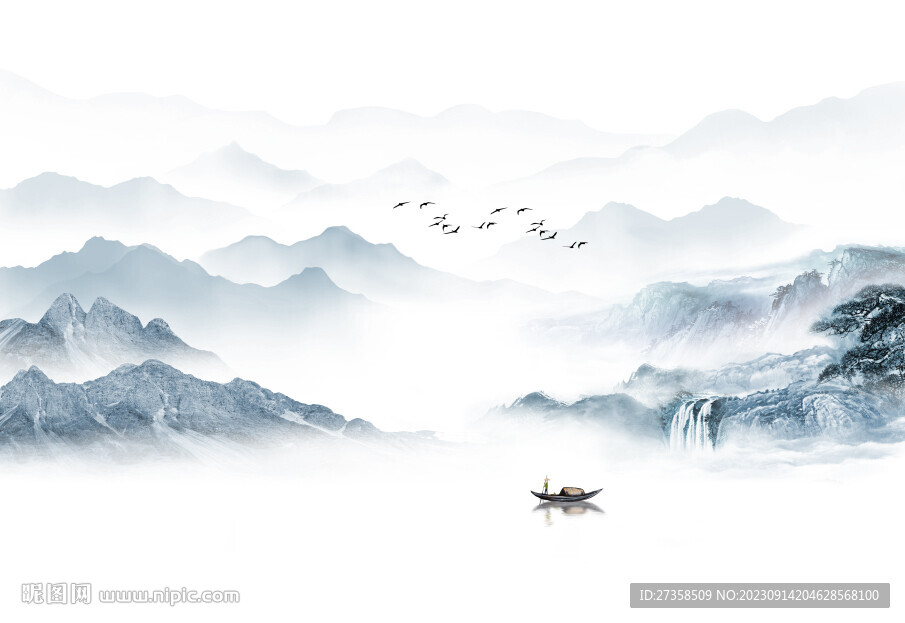 水墨山水