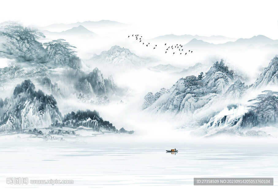 水墨山水