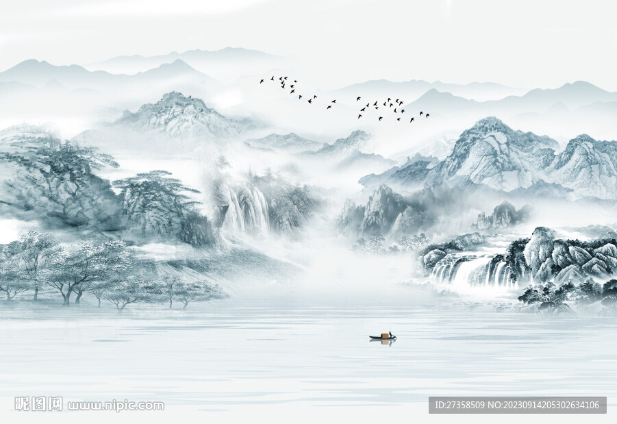 水墨山水