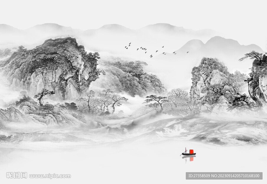 水墨山水