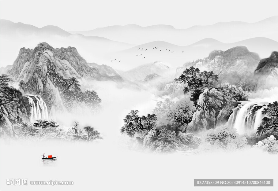 水墨山水