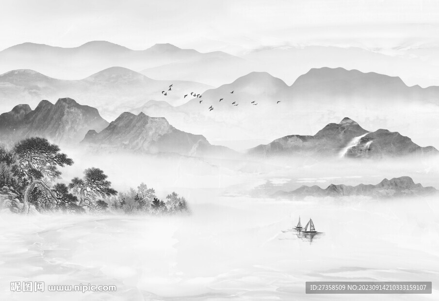 水墨山水