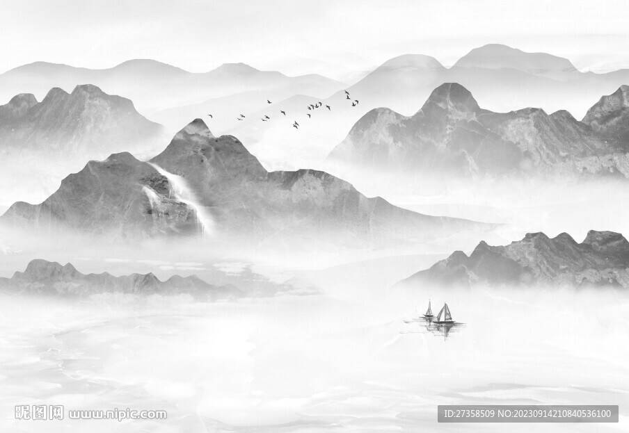 水墨山水