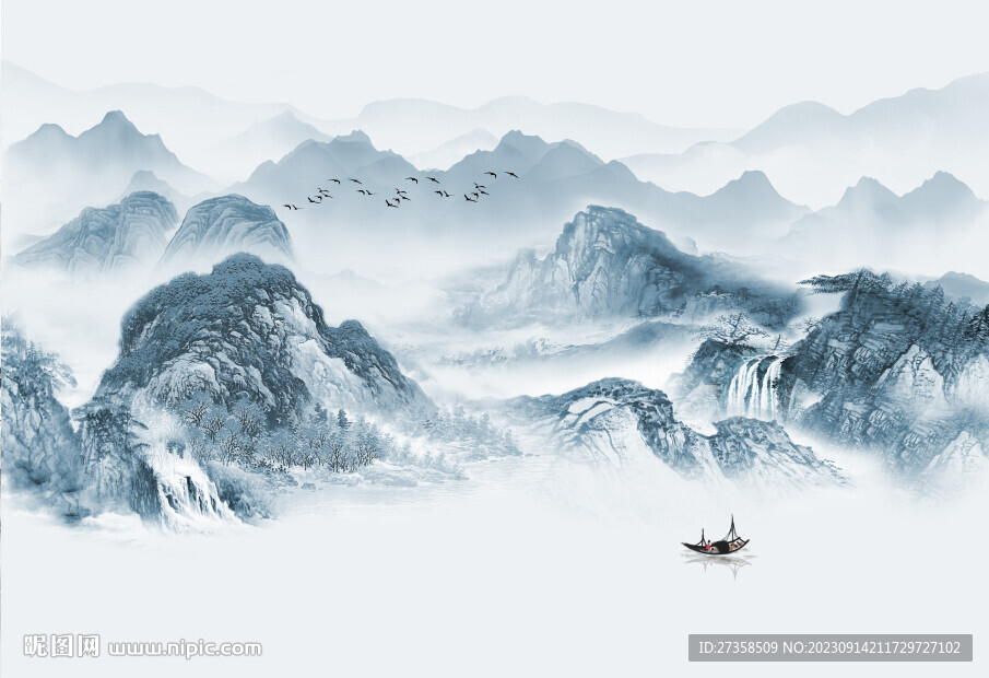 水墨山水