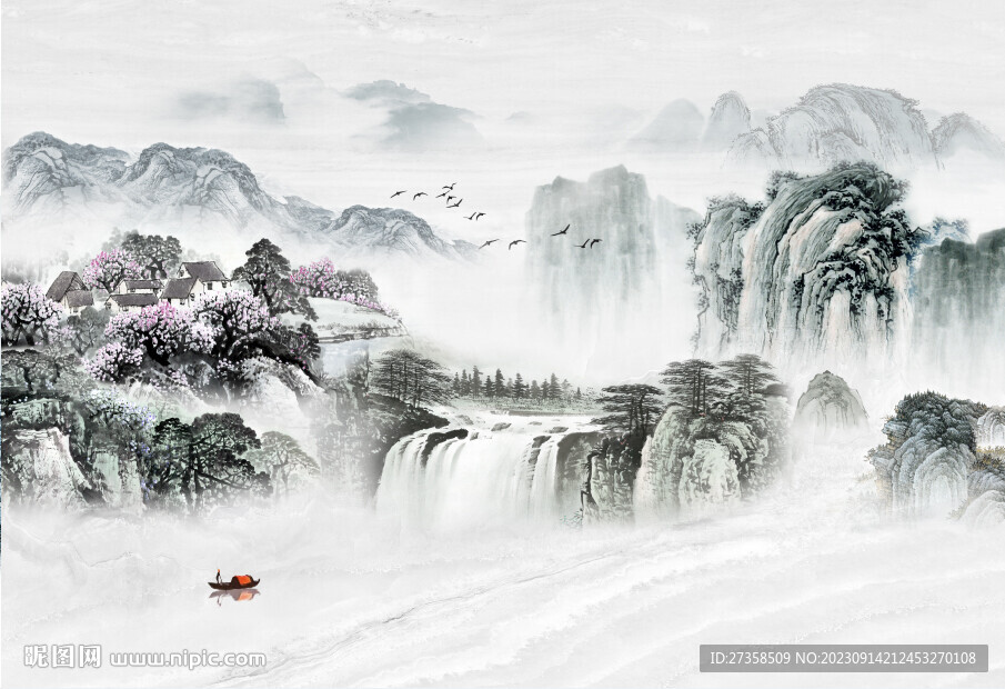水墨山水