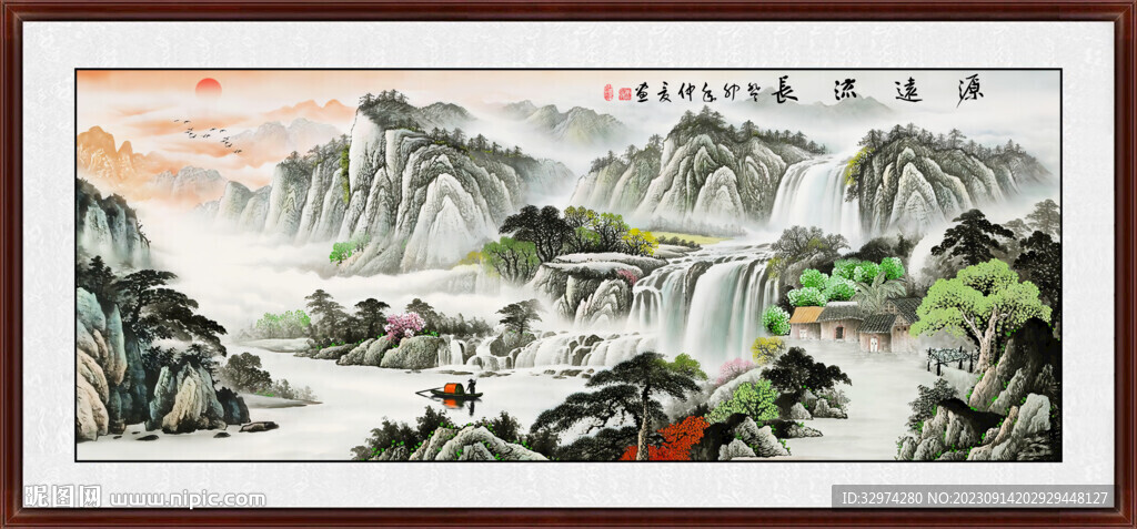 山水画