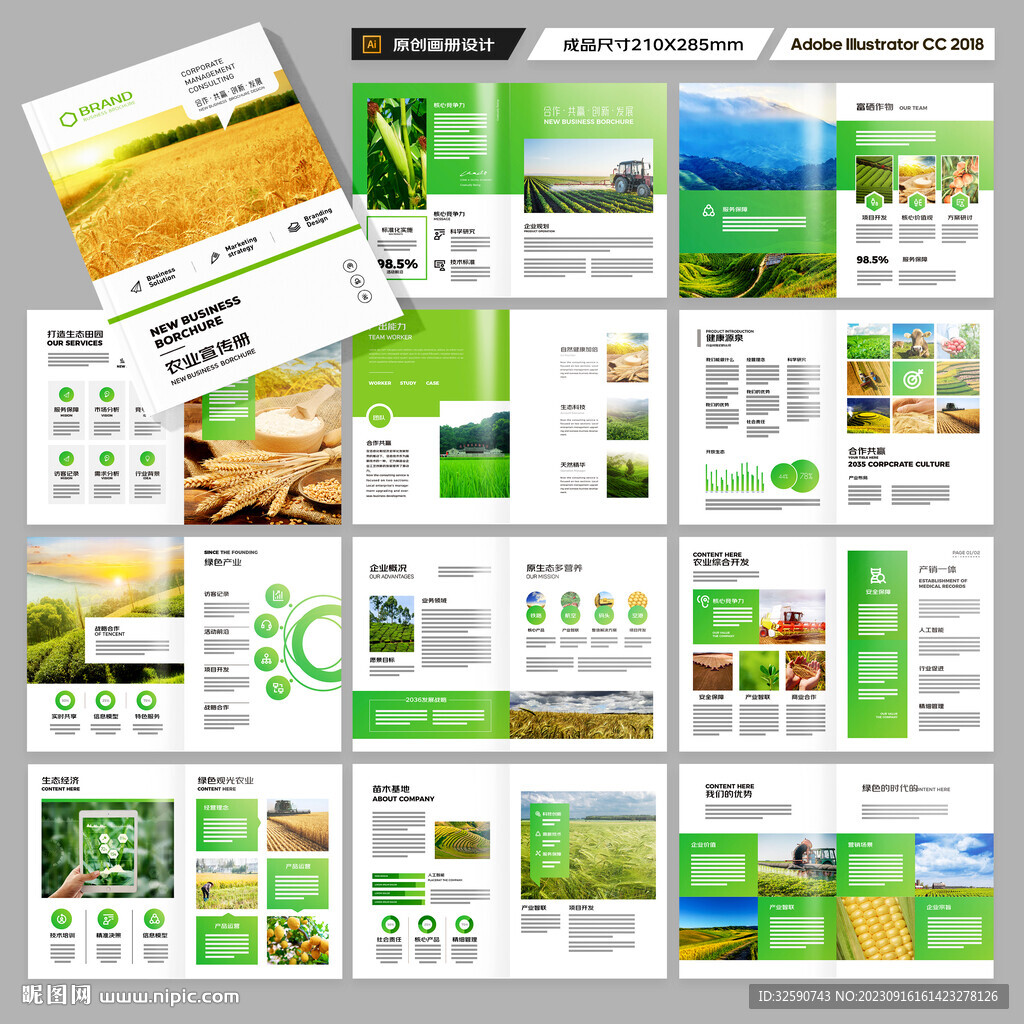 农业宣传册
