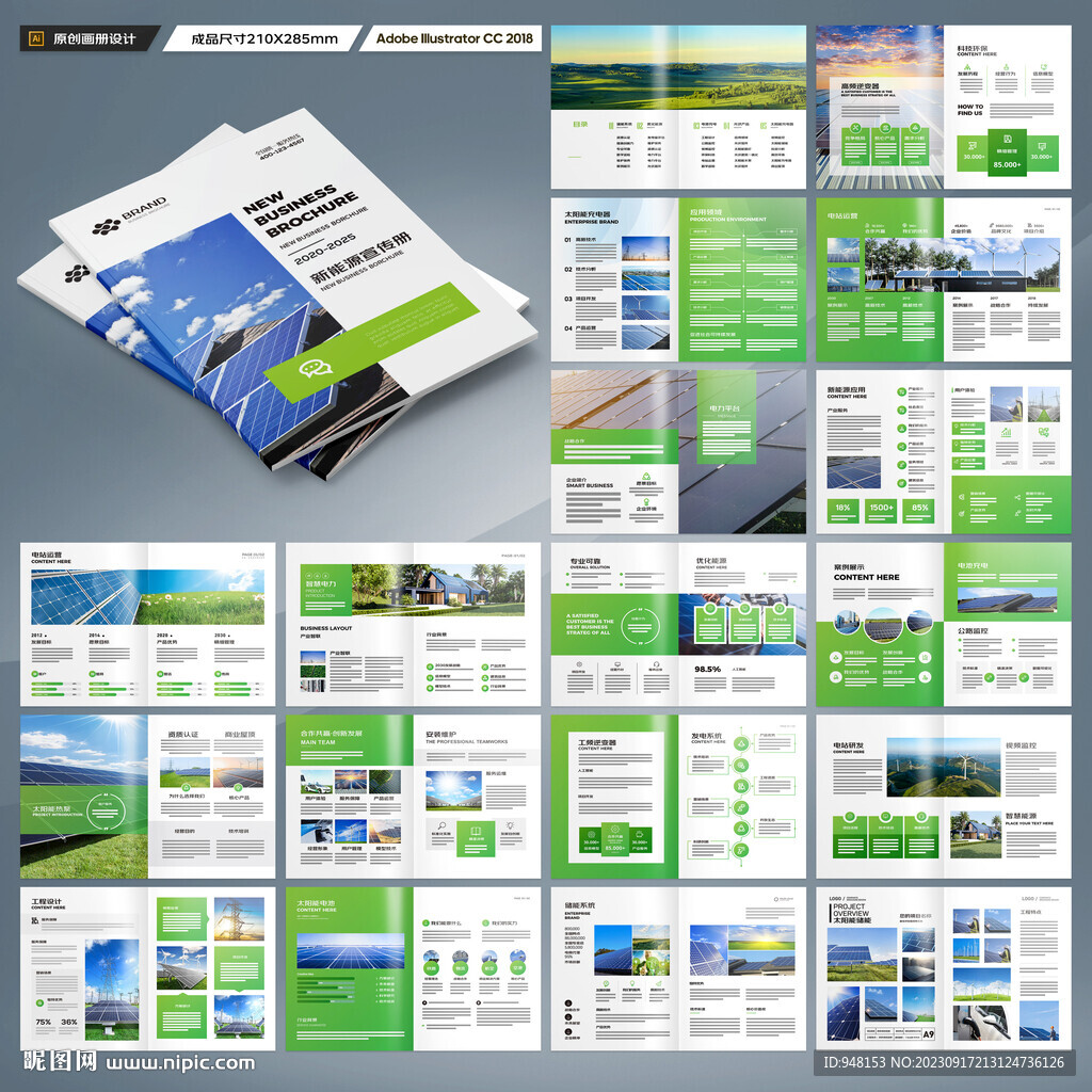 新能源宣传册