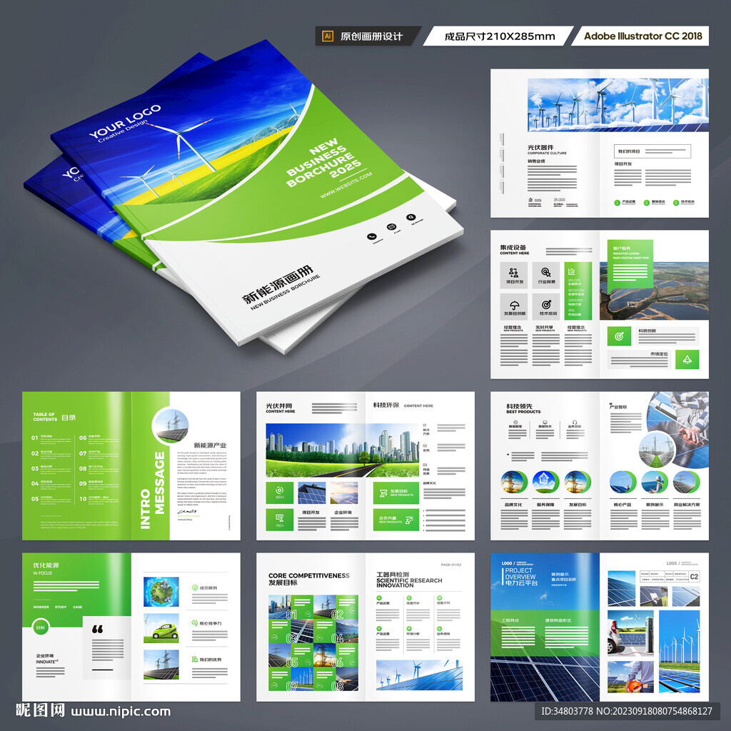 新能源宣传册