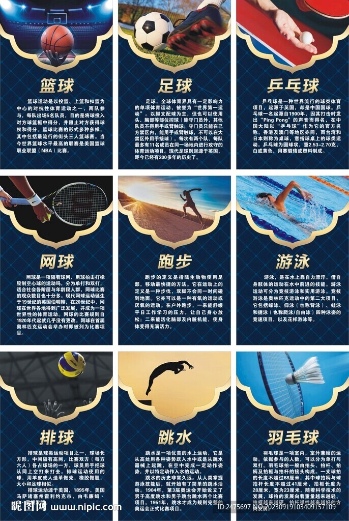 体育展板