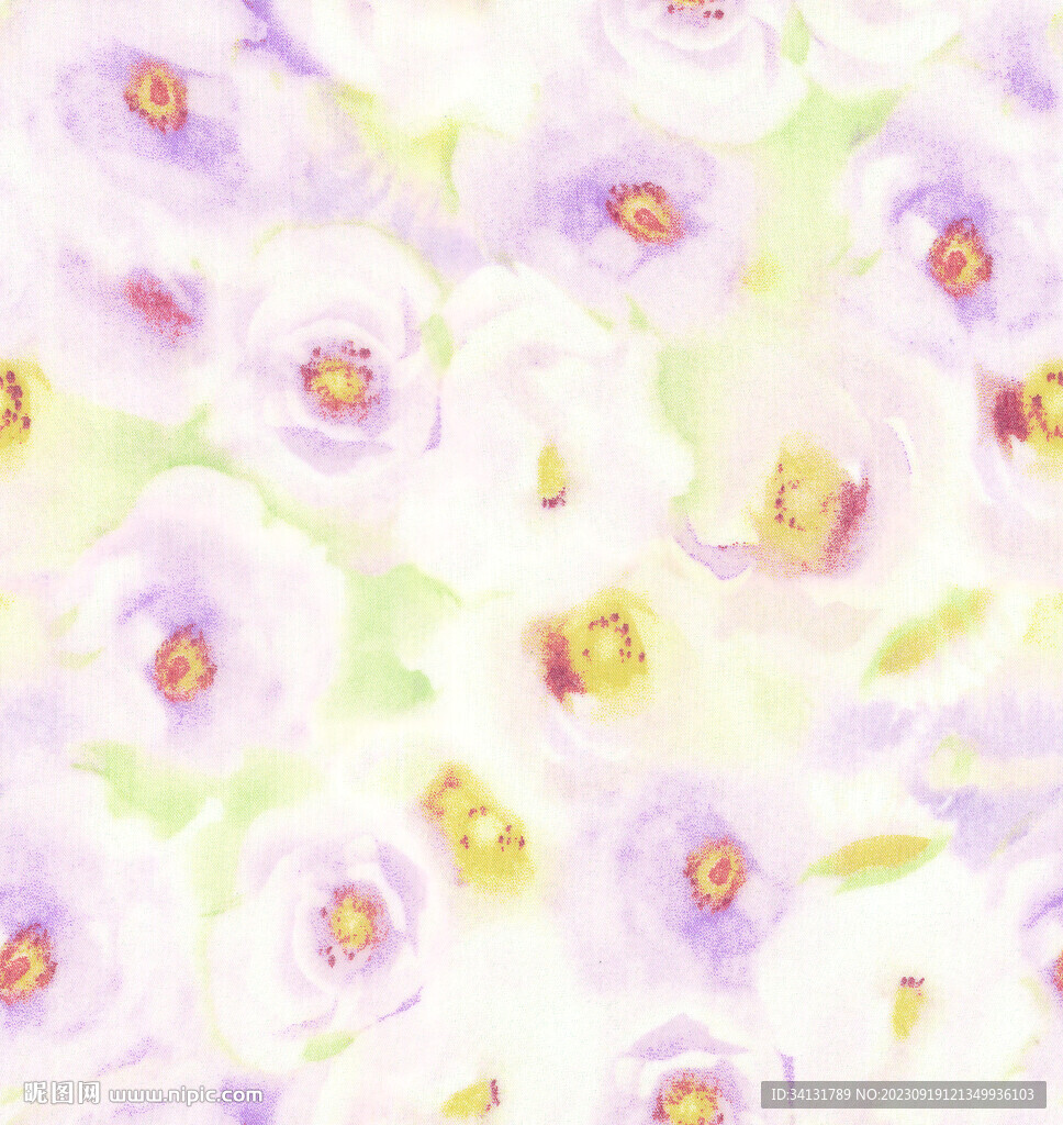 扎染花