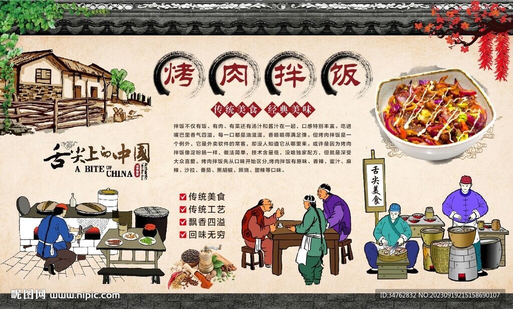 烤肉拌饭
