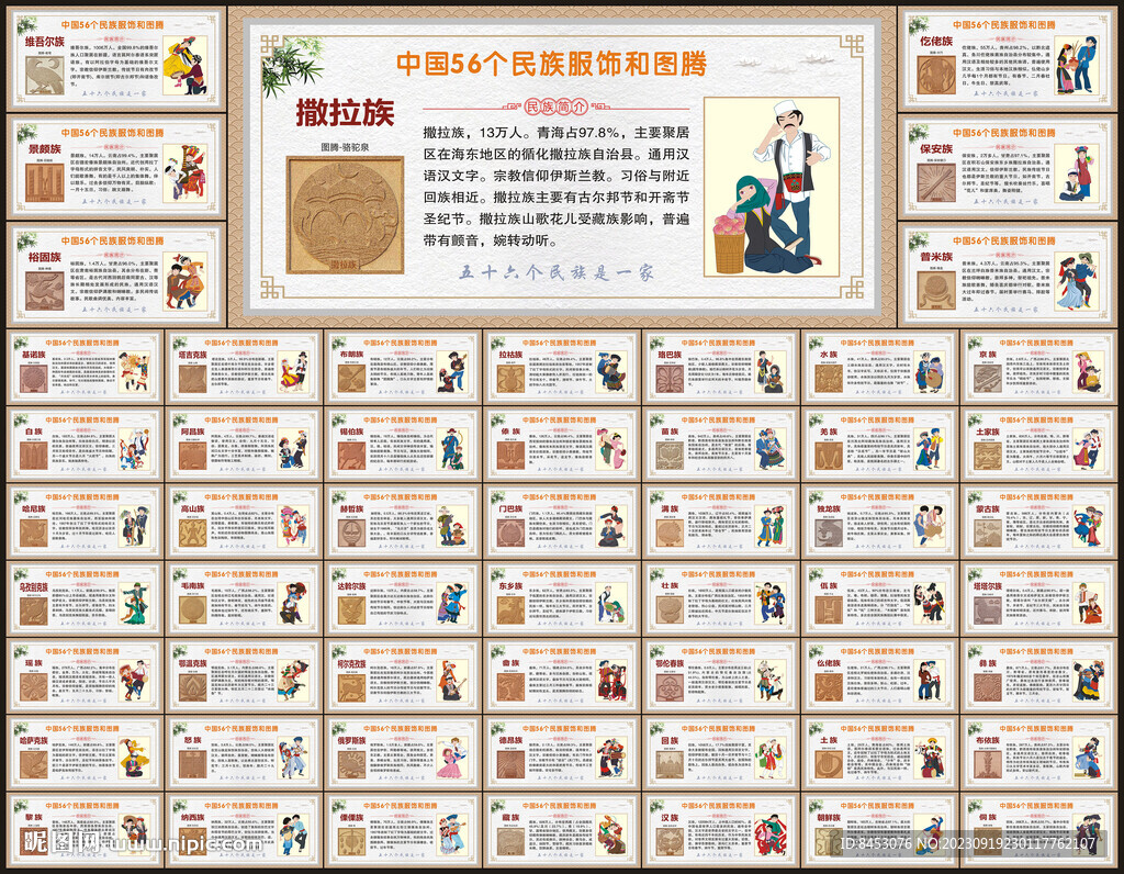 56个民族