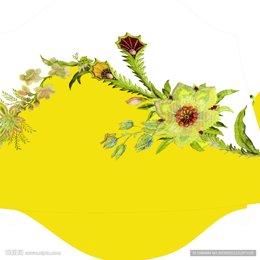 手绘花