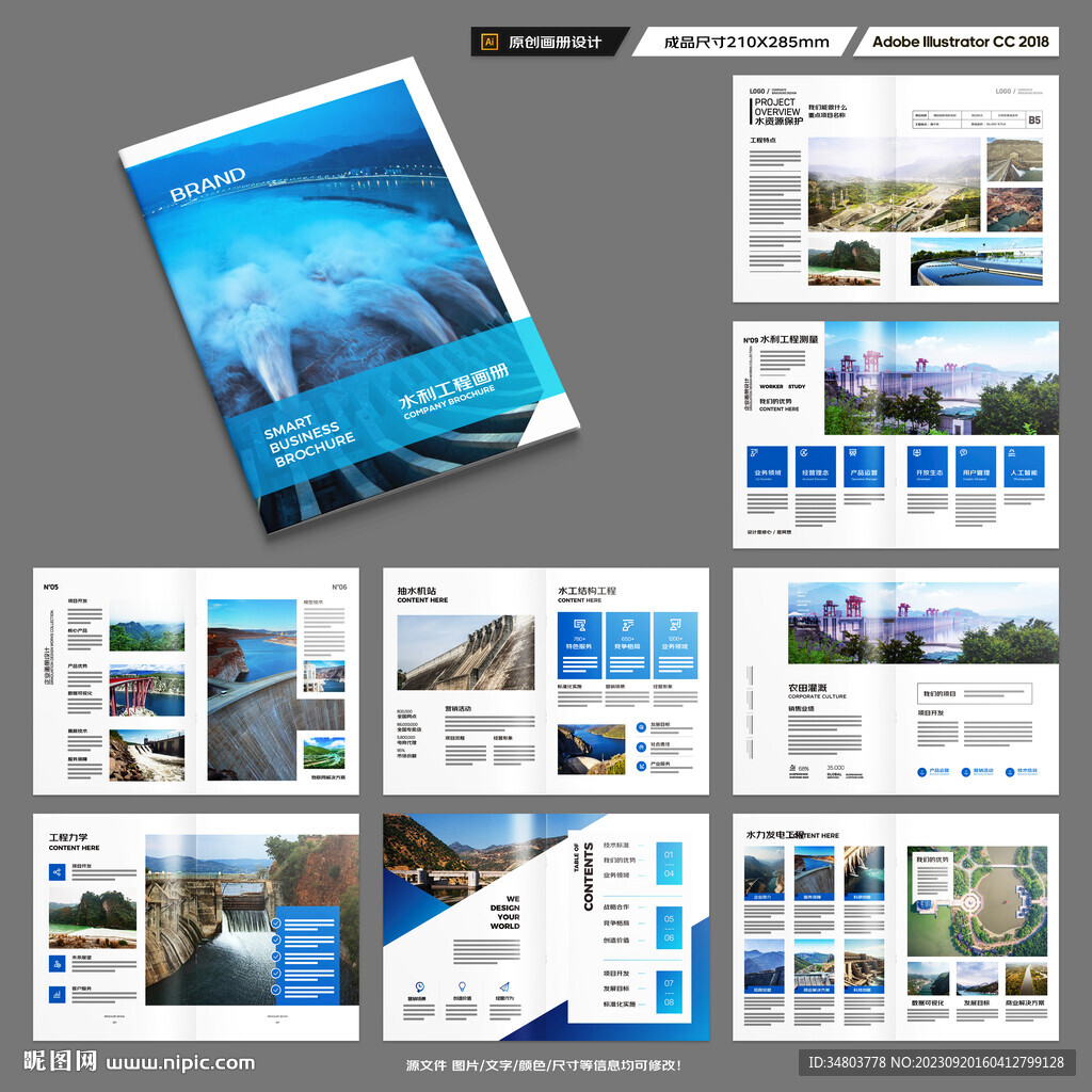 大坝宣传册 