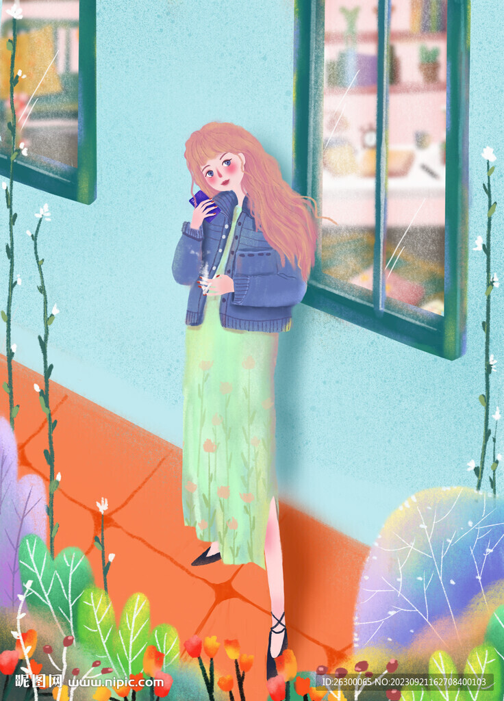 酷酷女孩