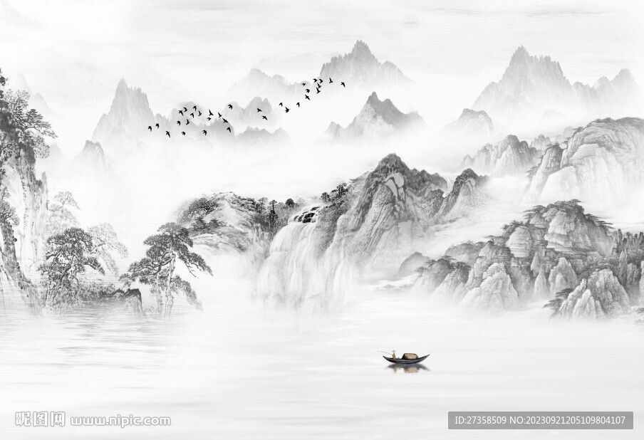 水墨山水