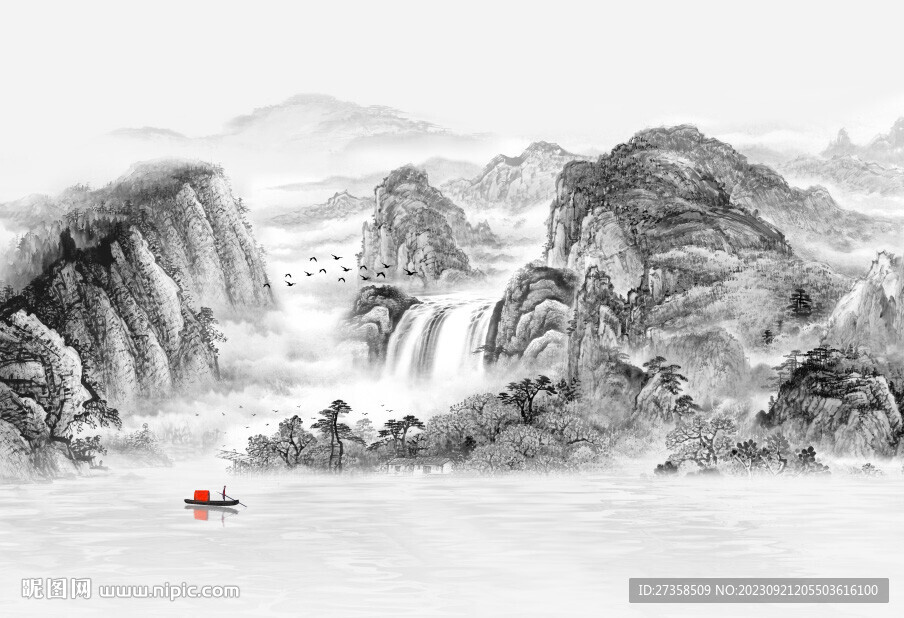 水墨山水