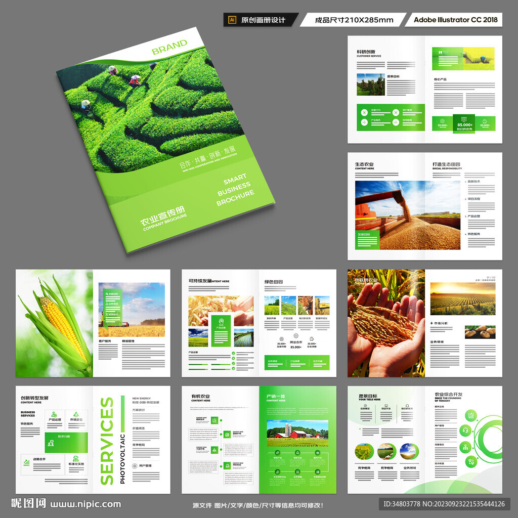 绿色农业画册