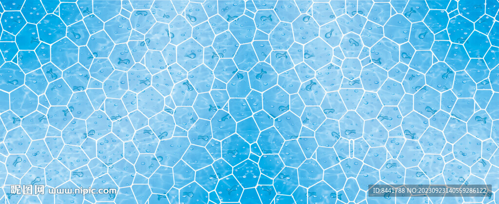 水立方 水纹