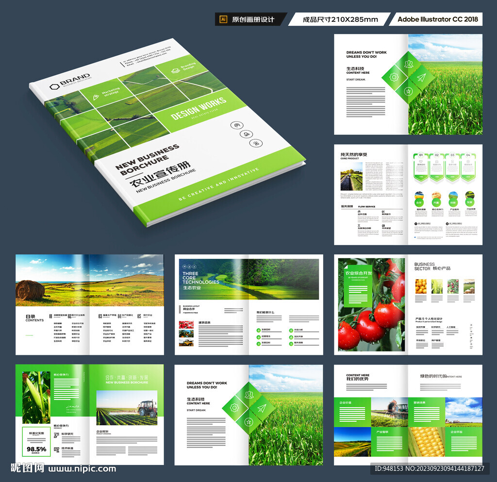 农业科技画册