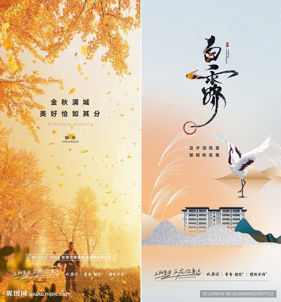  处暑 白露  