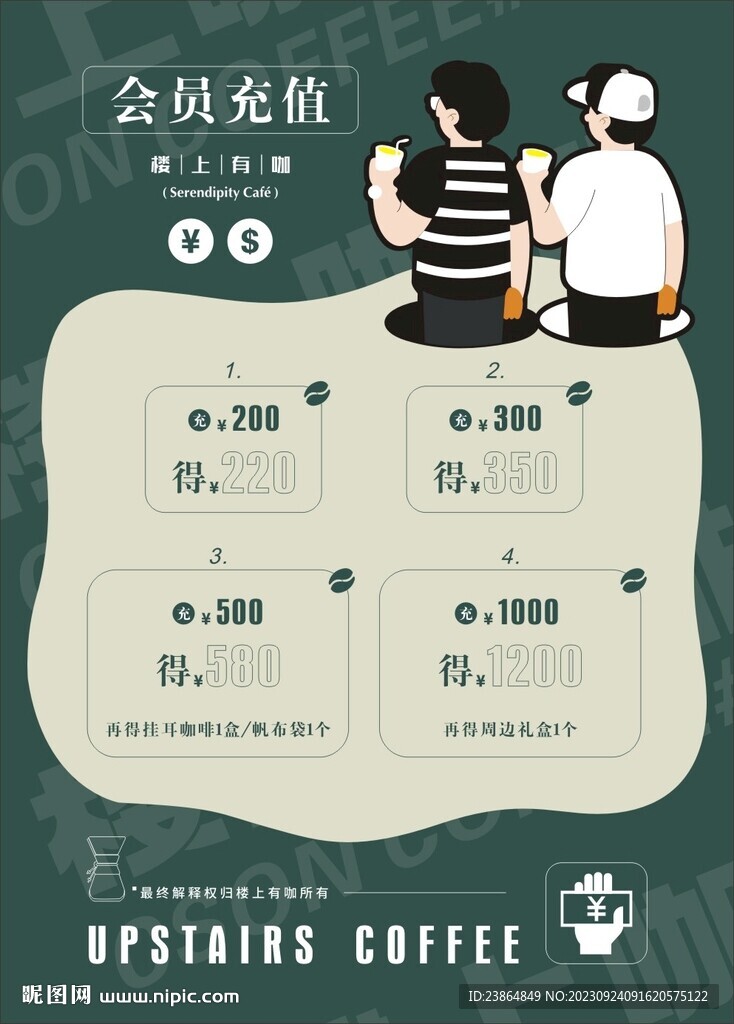 咖啡开业海报