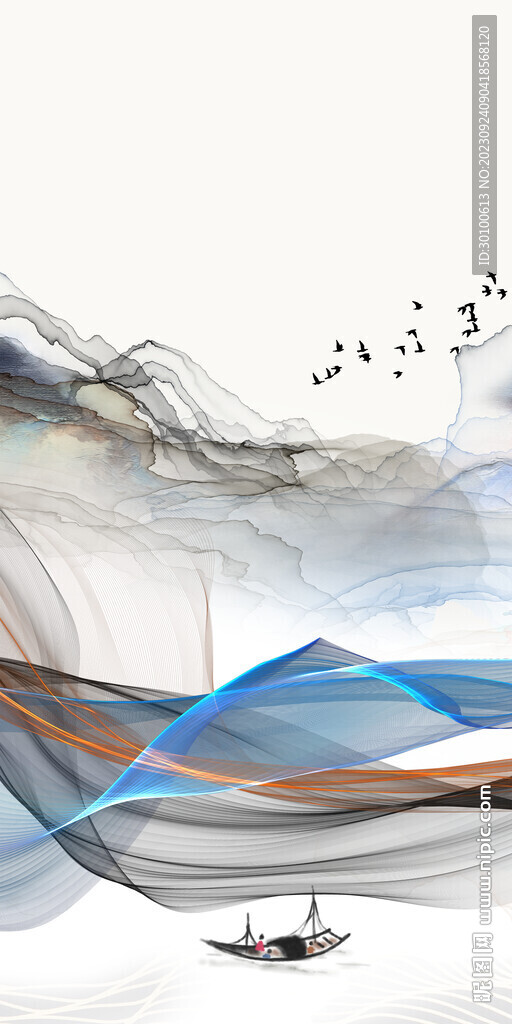 新品 简约新画玄关 Tif分层