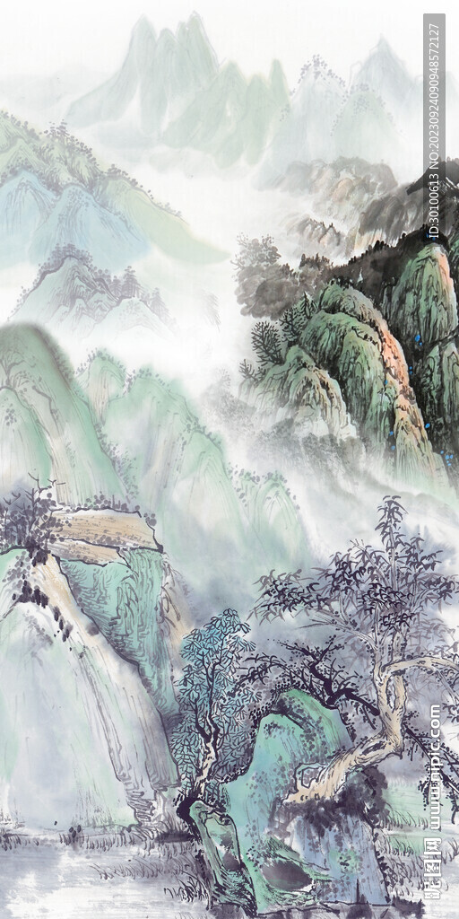 高雅 简约新画玄关 Tif分层