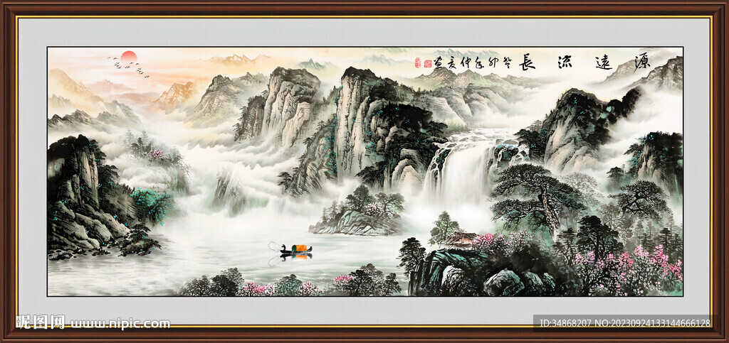 国画山水