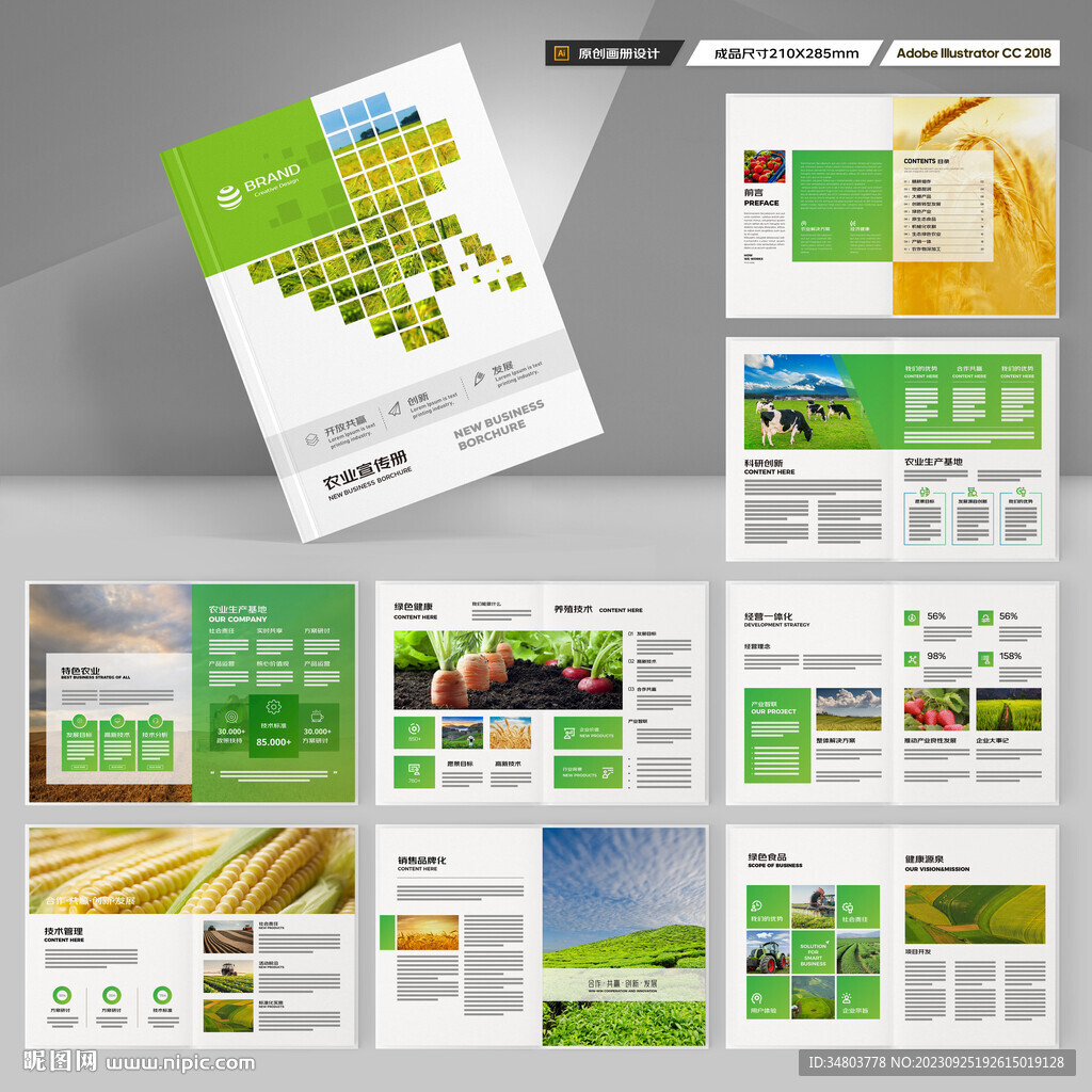 绿色农业画册