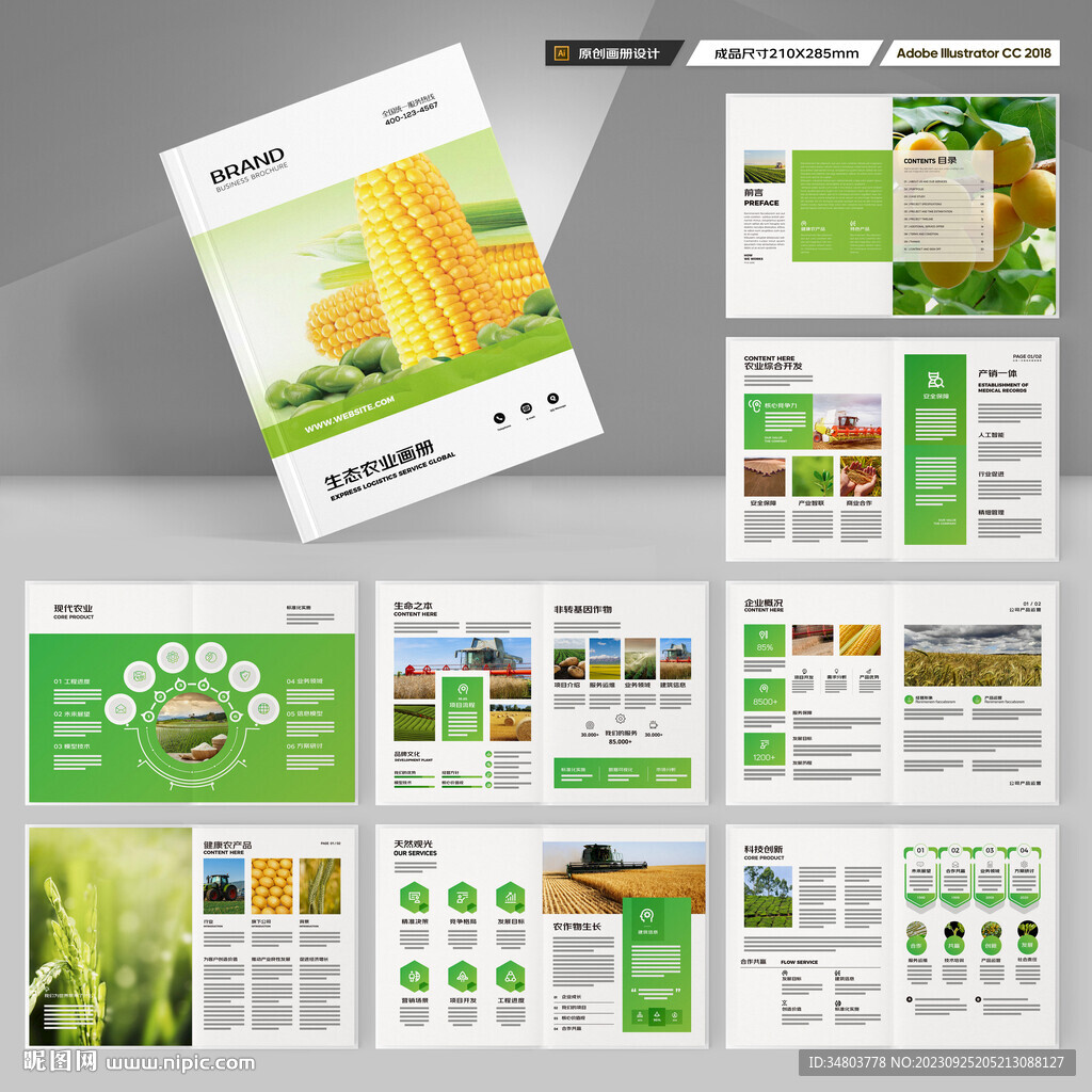 绿色农业画册