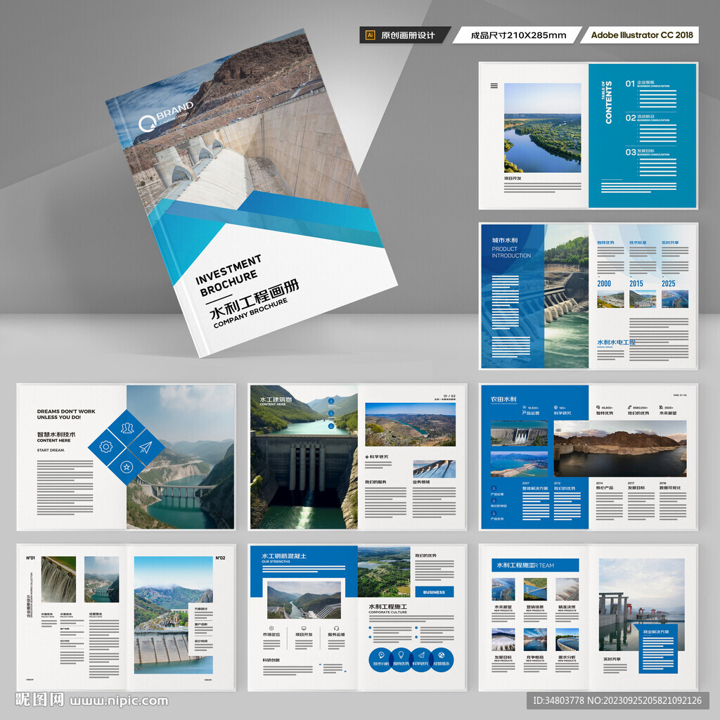 大坝宣传册 
